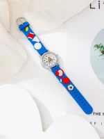 Kids Cartoon Tennis Quartz Watch