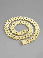 Rhinestone Chain Necklace - Image 5