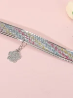 Cats and Dog Multi-color Paw Pet Collar - Image 3