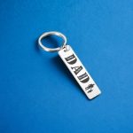 1Pc DAD Keychain, Custom Dad Keychain, Fathers day gift, happy birthday dad, happy birthday pappa.