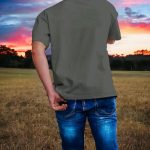 Mens grey short sleeve T-Shirt - Image 2