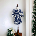 Floral Split Sleeve Blouse - Image 3