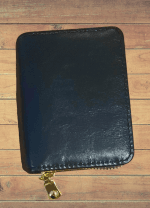 Synthetic leather card holder-Black - Image 4