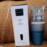 890ml Tumbler-Glitter Blue