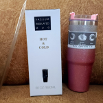 890ml Tumbler-Glitter Pink