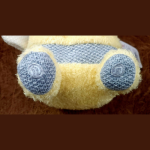 Sleeping and Breathing Bear Plush toy-Bumble Bee
