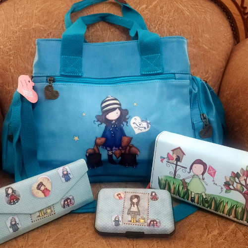 Handbag Combo-Aqua Blue