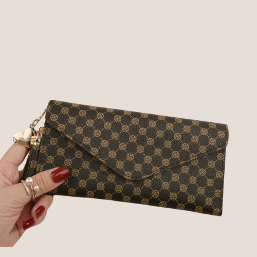 brown wallet