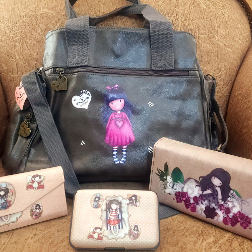 Handbag Combo-Grey/Green