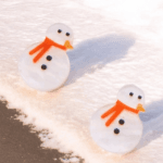Christmas earrings
