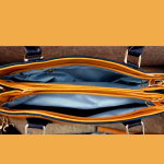 Synthetic Leather Bag Combo-Yellow Mustard