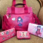 handbag combo pink