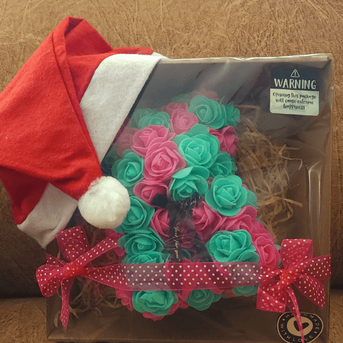 Christmas Rose teddy