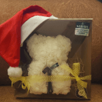 Christmas Rose teddy