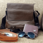 Men's bag combo-Light Brown