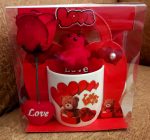 Valentine box D- Mini Teddy and Cup