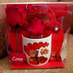 Valentine box D- Mini Teddy and Cup