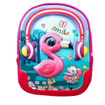 Kiddies 3D Backpack - Flamingo