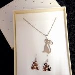 Stainless Steel Jewelry set-Solid cat