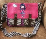 Stripe Handbag Combo-Hot Pink - Image 2