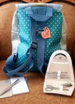 Backpack combo Blue and Pink - Image 2