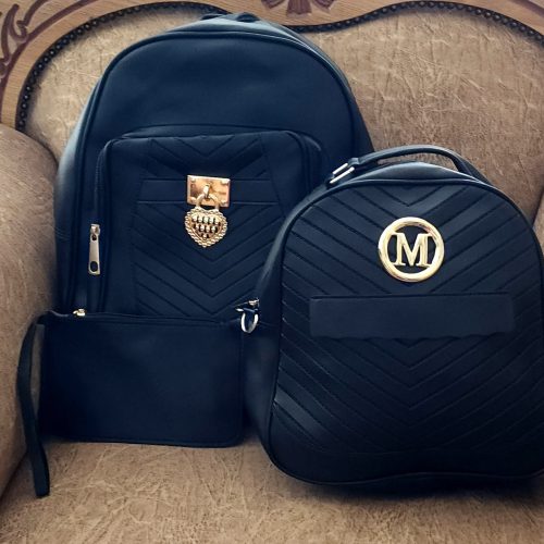 Backpack Trio Combo-Black