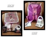 Backpack combo Grey and Pink - Image 3