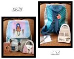 Backpack combo Blue and Pink - Image 3