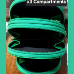 Stylish Synthetic Leather Crossbody bag-Green - Image 4