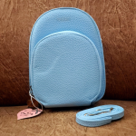 Stylish Synthetic Leather Cross body bag-Baby Blue