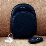 Stylish Synthetic Leather Cross body bag-Black