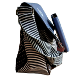 Stripe Handbag Combo Type 2-Blue Grey - Image 2