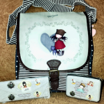 Handbag Combo-Light green/grey
