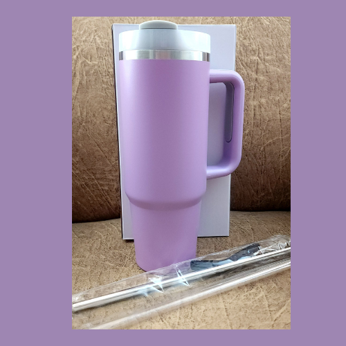 890ml Tumbler-Pastel Purple (Includes free straw topper)
