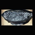 Big handbag with wallet combo-Black - Image 2