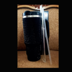1200ml Sparkling Studded Tumbler-Black