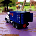 Spray toy truck-Blue