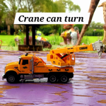 Spray toy truck-Blue Crane - Image 3