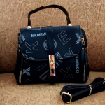 Stylish Designer Pattern Crossbody bag-Black