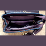 Stylish Designer Pattern Crossbody bag-Black - Image 2