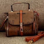 Stylish Designer Pattern Crossbody bag-Tan