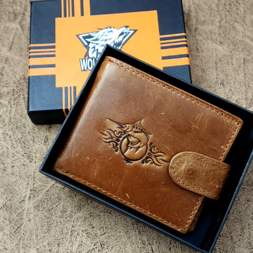 Genuine Leather men's wallet-Marlin