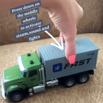 Spray toy truck-Blue Crane - Image 7