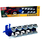 Big plough tractor- Red - Image 2