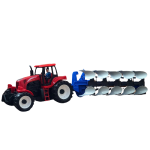 Big plough tractor- Red