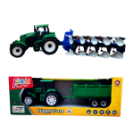 Big Plough tractor-Green