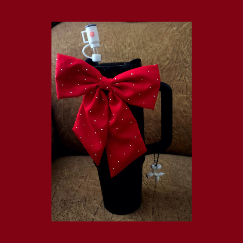 black bow 890ml Stainless steel Tumbler -Black with accessory kit - Image 1