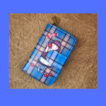 Zipper Vibrant printed wallet-Blue Style E - Image 2