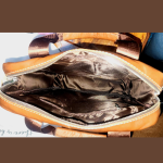 Genuine rugged leather bag-Tan - Image 2