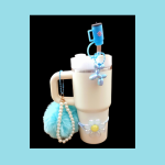 Mini Tumbler 400ml- Cream with accessory kit